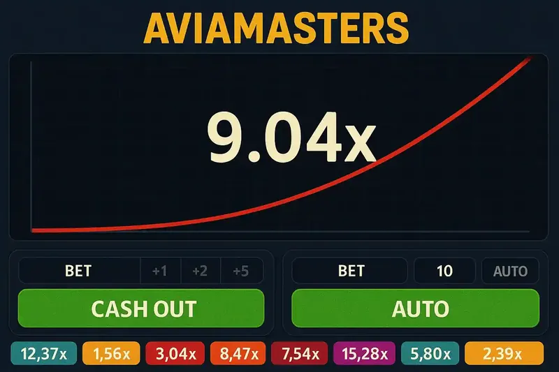 Mecânica do Aviator Masters no 418bet