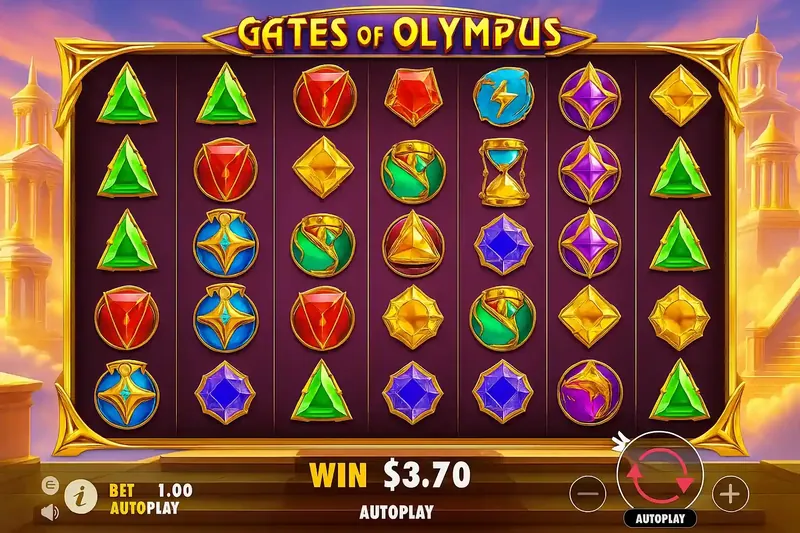 Rodadas grátis no Gates of Olympus 418bet